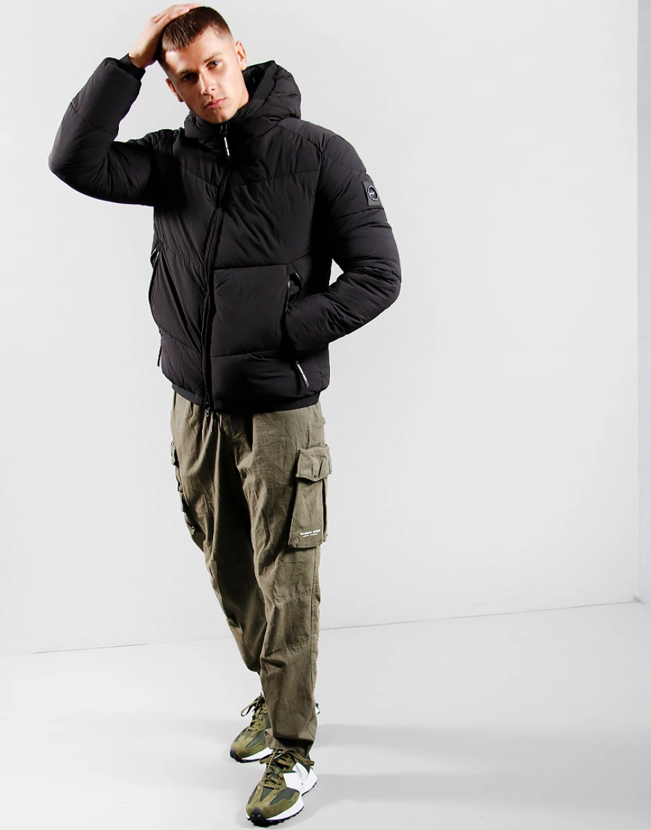 marshall artist transalpino bubble jacket black