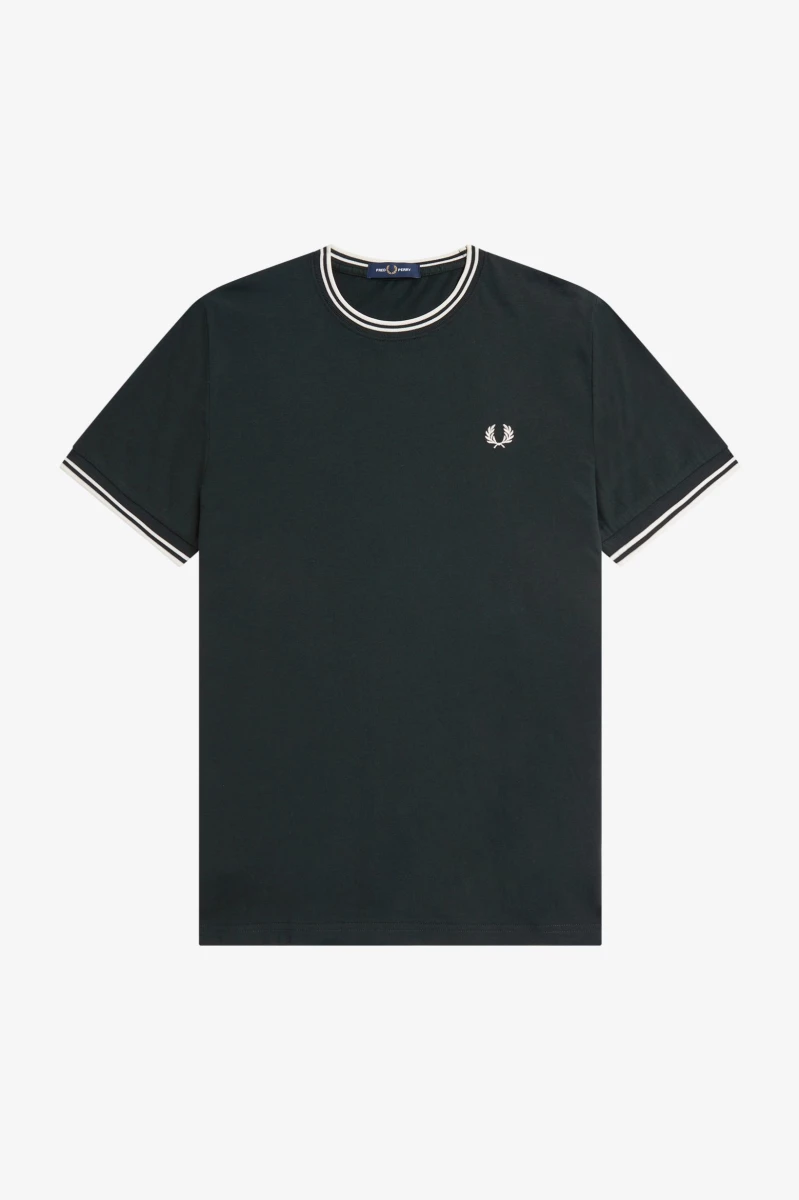 fred perry m1588 q20 night green