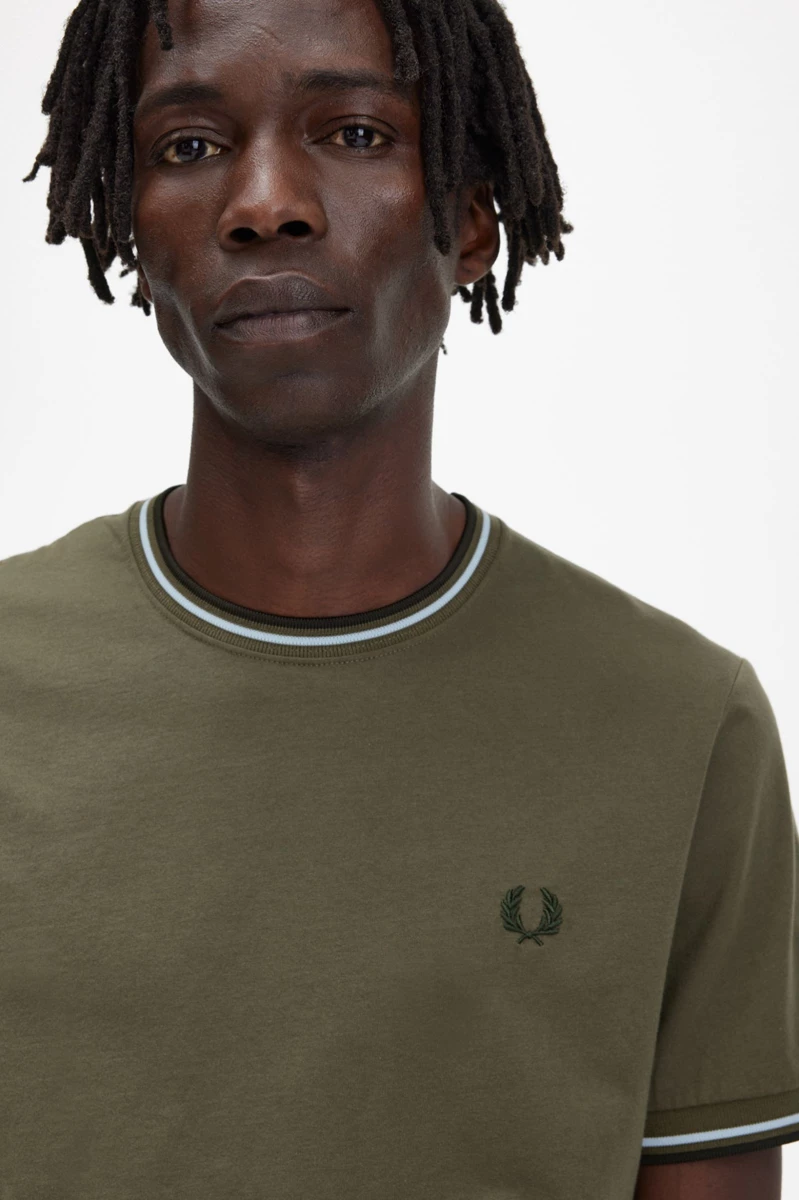 fred perry m1588 q55 uniform green