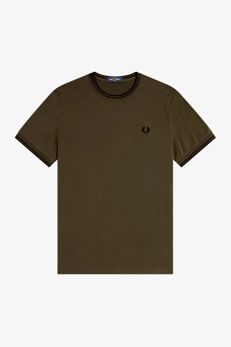 fred perry m1588 q55 uniform green