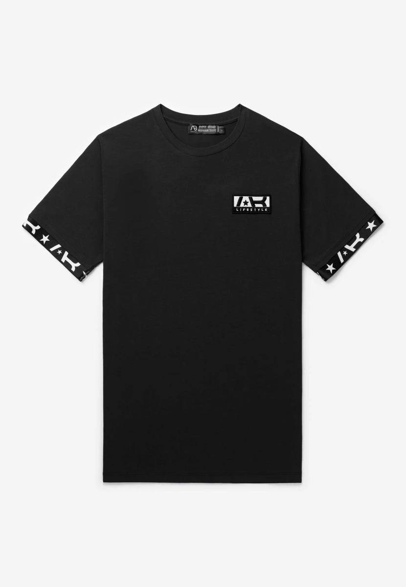 ab lifestyle flag tee fw jet black