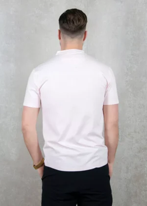 AB Lifestyle button up short-sleeve barely pink