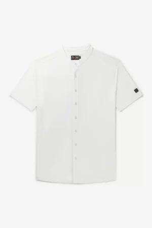 AB Lifestyle button up short-sleeve ice melt