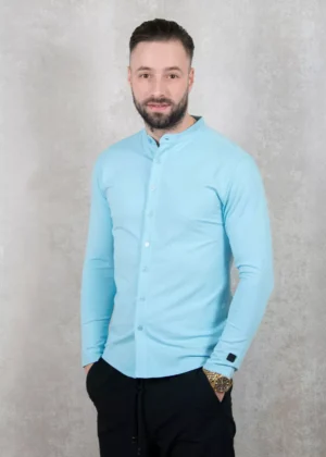 AB Lifestyle button up sky blue