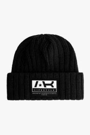 AB Lifestyle cut beanie jet black