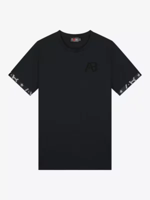 AB Lifestyle flag tee ss24 jet black