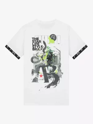 AB Lifestyle medusa tee bright white