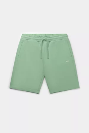 Balr brand regular fit shorts long quiet green 529