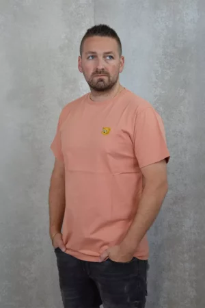 Baron Filou essential t-shirt coral blush