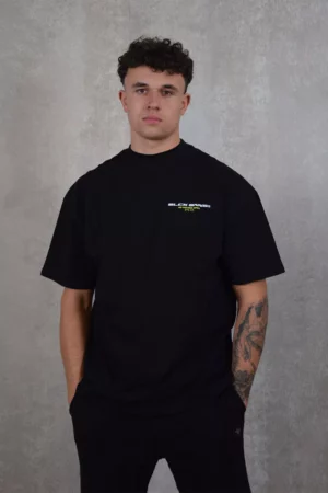 Black Bananas check in tee black