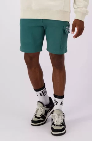 Black Bananas commander sweatshorts green