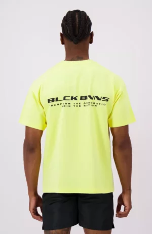 Black Bananas nation tee lime