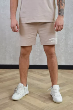 Croyez fraternite puff shorts khaki