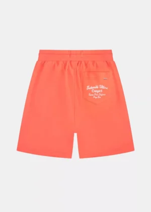 Croyez fraternite shorts coral/white