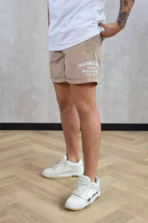 Croyez fraternite swim shorts khaki