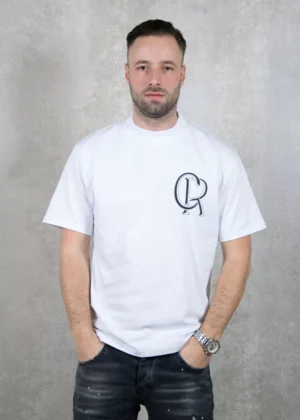 Croyez initial t-shirt white