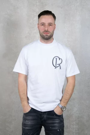 Croyez initial t-shirt white