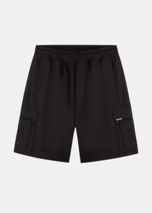 Croyez parachute cargo shorts vintage black
