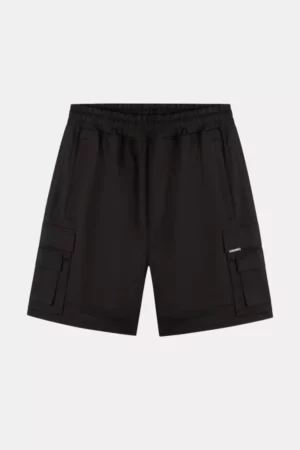 Croyez parachute cargo shorts vintage black