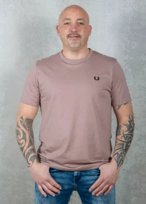 Fred Perry m3519 v05 dark pink/black