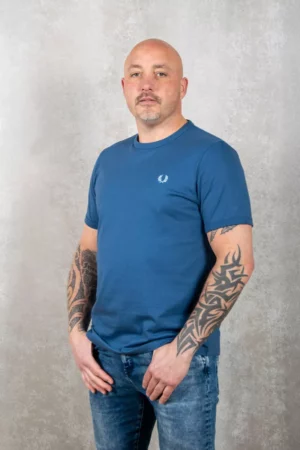 Fred Perry m3519 v06 mdnghtbl/lghice