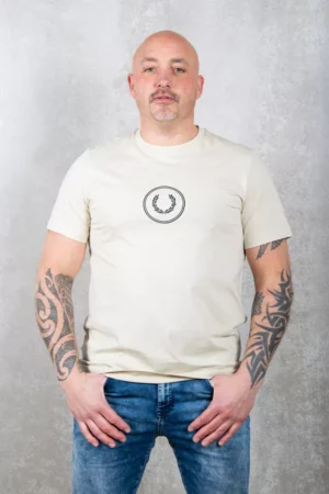 Fred Perry m5630 v54 oatmeal/black