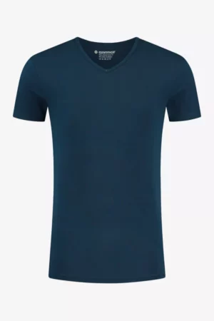 Garage V-Neck bodyfit 400 Navy