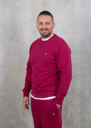 Lyle & Scott ml424vog x237 rich burgundy