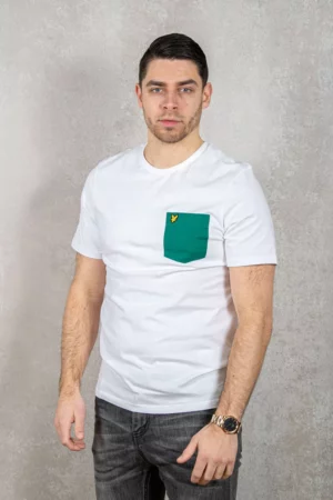 Lyle & Scott ts831vog x179 white/court green