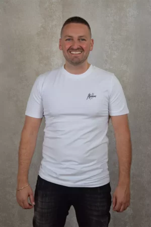 Malelions basis t-shirt white