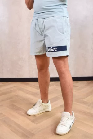 Malelions captain swim shorts light blue/navy