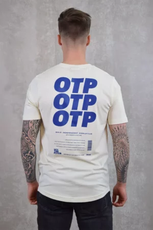 OFF THE PITCH division slim fit tee 102 off white