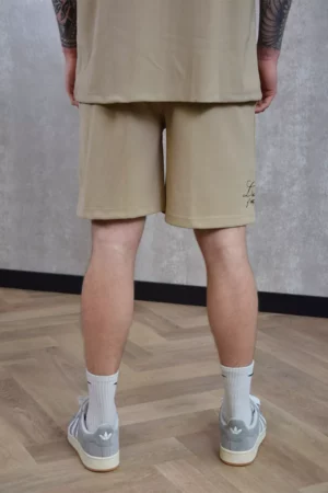 OFF THE PITCH double script short 103 sand