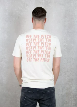 OFF THE PITCH duplicate slim fit tee 102 Off white