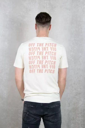 OFF THE PITCH duplicate slim fit tee 102 Off white