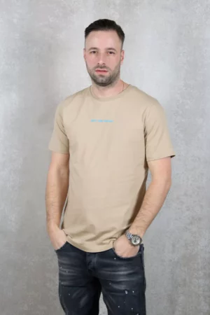 OFF THE PITCH duplicate slim fit tee 103 sand