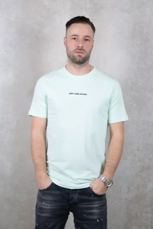 OFF THE PITCH duplicate slim fit tee 603 jade mint