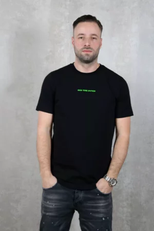 OFF THE PITCH duplicate slim fit tee 998 black