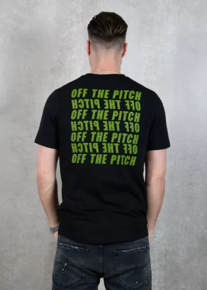 OFF THE PITCH duplicate slim fit tee 998 black