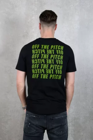 OFF THE PITCH duplicate slim fit tee 998 black