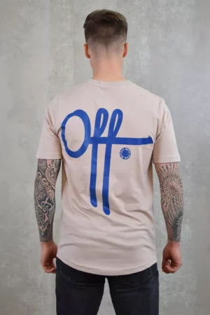 OFF THE PITCH fullstop slim fit tee 701 dusty pink