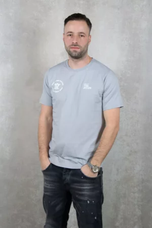 OFF THE PITCH generation slim fit tee 608 light blue