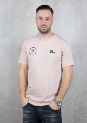 OFF THE PITCH generation slim fit tee 701 dusty pink