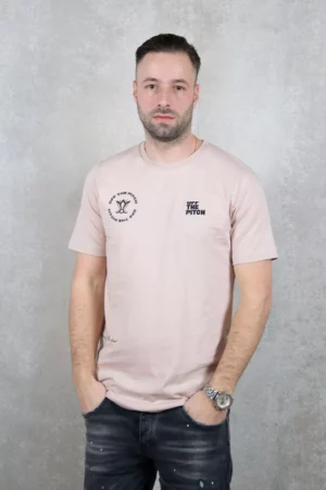OFF THE PITCH generation slim fit tee 701 dusty pink