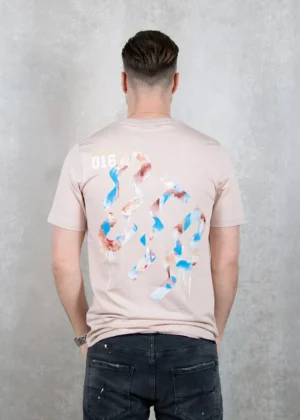 OFF THE PITCH generation slim fit tee 701 dusty pink