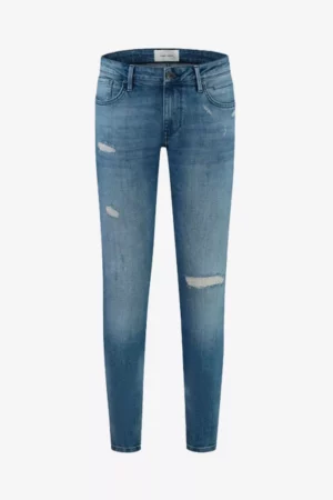 Purewhite the jone w1250 83 denim mid blue