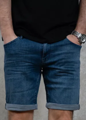 Purewhite the steve w1287 83 denim mid blue