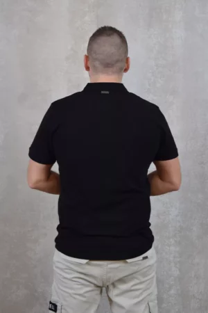 Quotrell atelier milano chain polo black/white