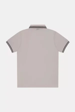 Quotrell batera polo taupe/black