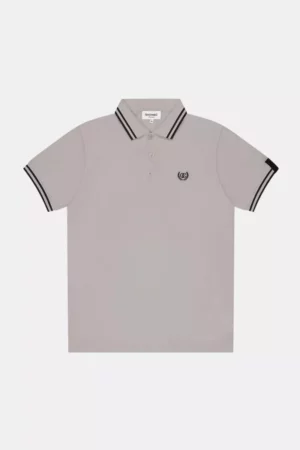 Quotrell batera polo taupe/black